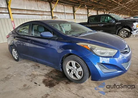2015 Hyundai Elantra Se z USA, uszkodzony, nr VIN 5NPDH4AE9FH624516
